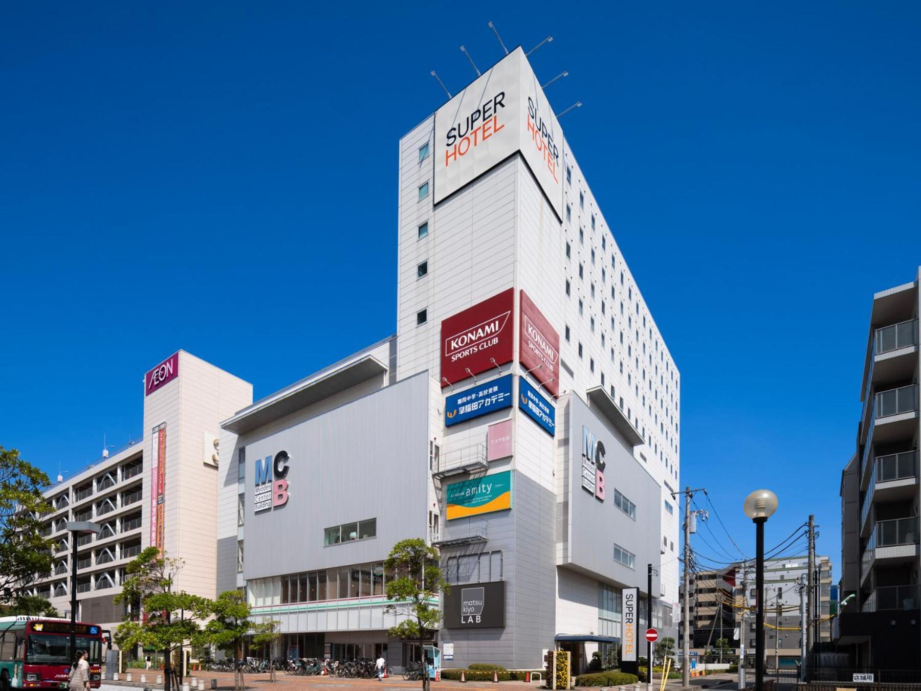 Super Hotel Tozai Line Ichikawa Myoden Ekimae Exterior foto