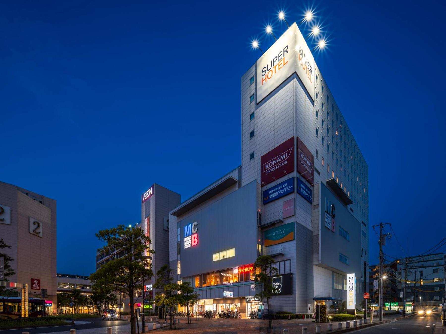 Super Hotel Tozai Line Ichikawa Myoden Ekimae Exterior foto